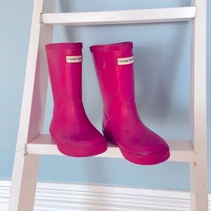 Hunter Original Kids First Classic Rain Boot